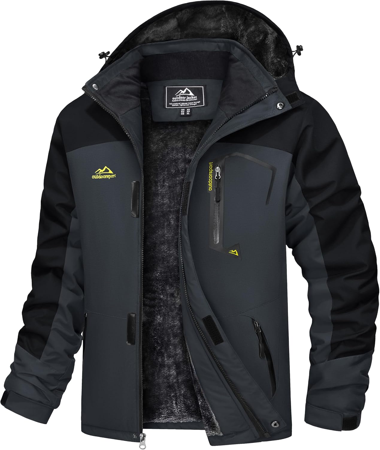 Thumbnail 6 de TACVASEN Manteau Hiver Coupe Vent 1️⃣