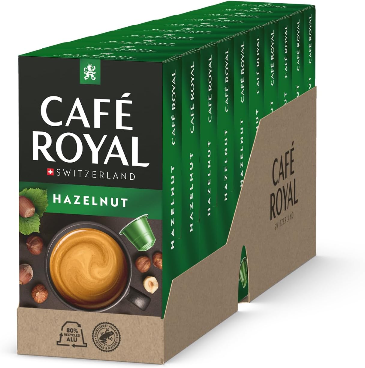 Detalle de Café Royal Caramel – Capsules compatibles Nespresso, 100 capsules