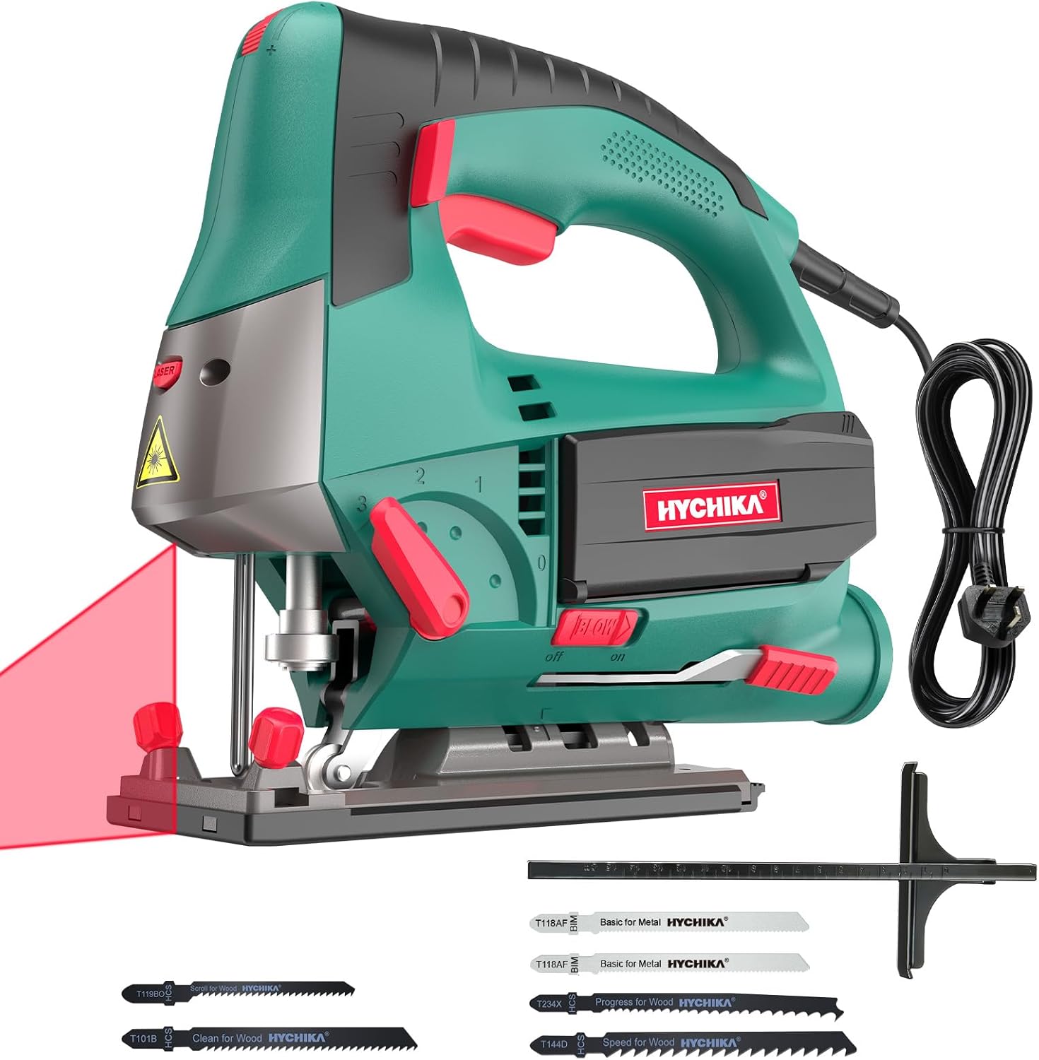 HYCHIKA 800W Jigsaw 110mm Depth