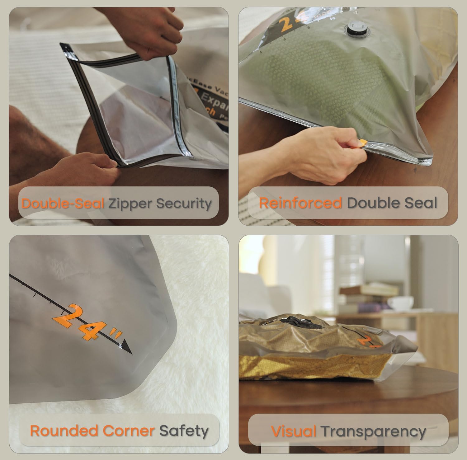 Thumbnail 6 de Rechargeable Wireless Pump Storage Bags – 15-Pack