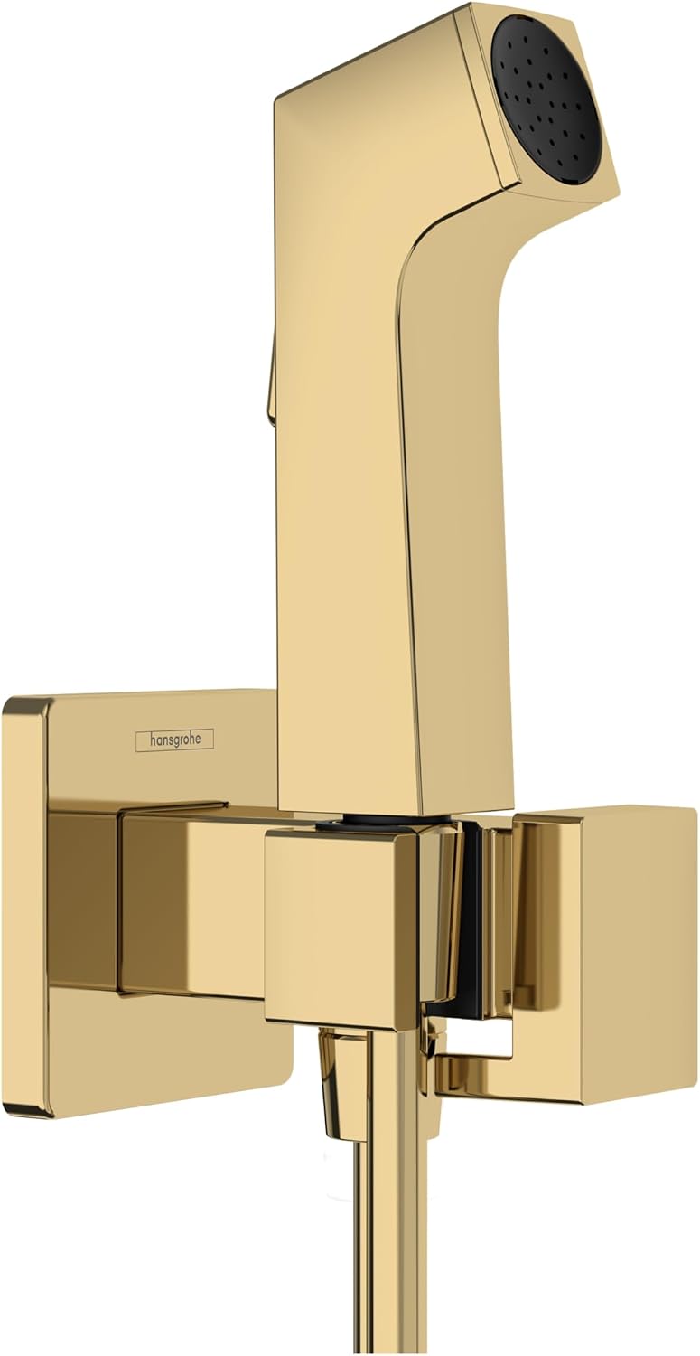 Detalle 2 de hansgrohe 29231000 Bidette E – zestaw bidetowy EcoSmart, 1 strumień, wąż 1,25 m