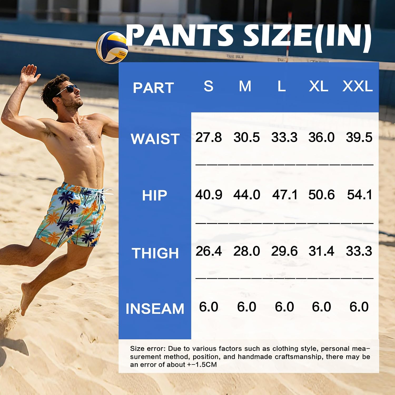 Thumbnail 5 de HomDesk Men's Swim Trunks Polyester