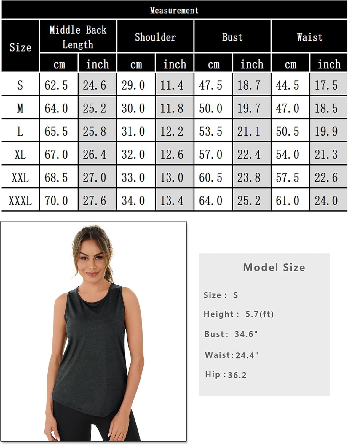 Thumbnail 6 de Terecey débardeur de sport femme sans manches à dos en maille