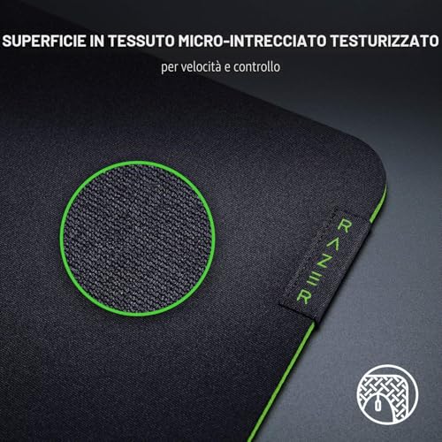 Thumbnail 1 de Razer Gigantus V2 Large: tappetino per mouse gaming 450 x 400 mm, superficie microtrama e base antiscivolo