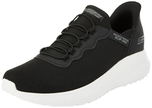 Detalle de Skechers Men's Bobs Squad Chaos Daily Hype Trainer - Black/White (13 UK)