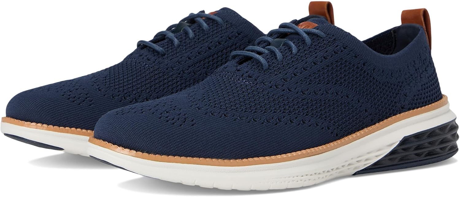 Detalle 2 de Cole Haan Grand Hurrion Stitchlite Wingtip shoes 👞