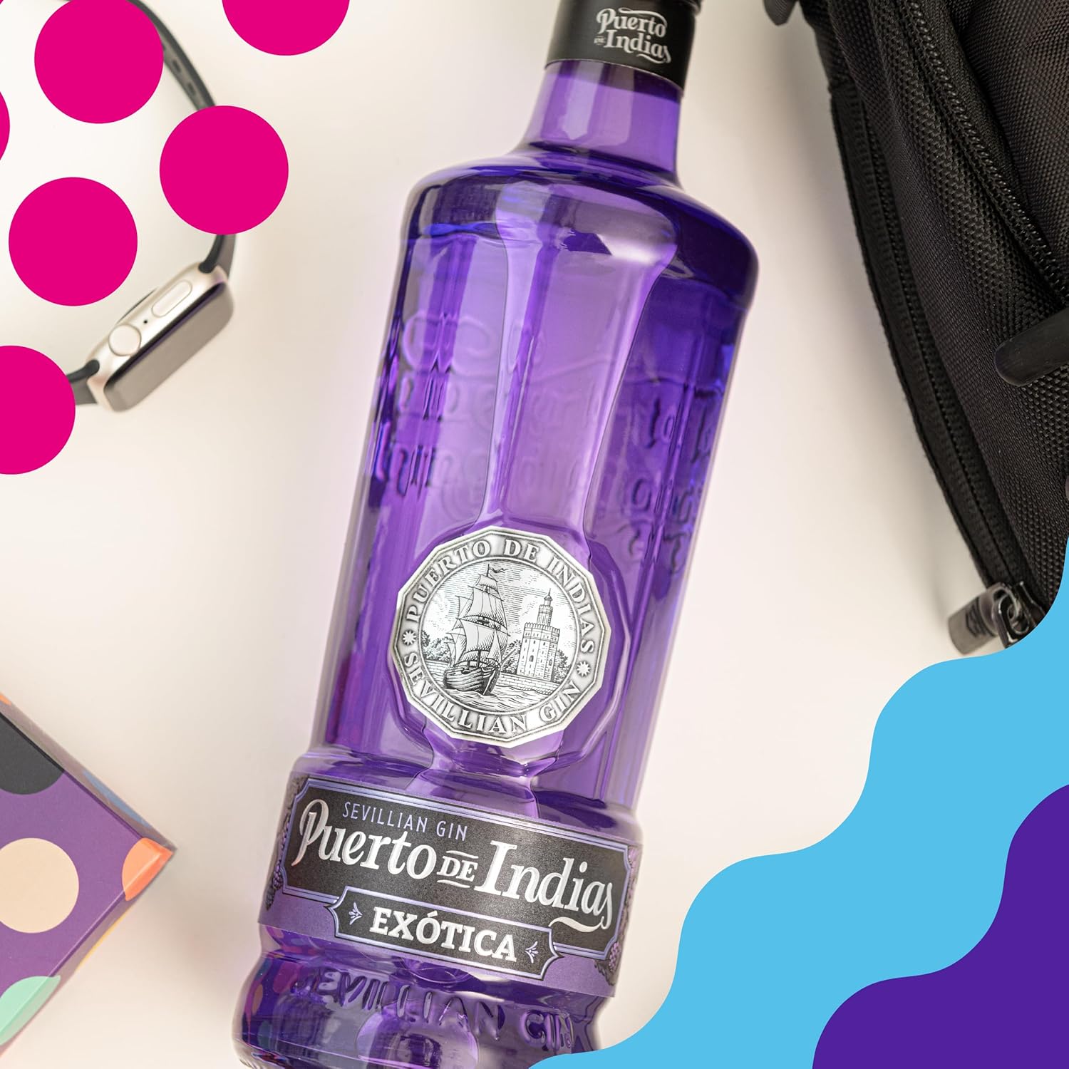 Thumbnail 2 de Puerto de Indias Ginebra Exótica Premium 🍸 70 cl, 37.5º