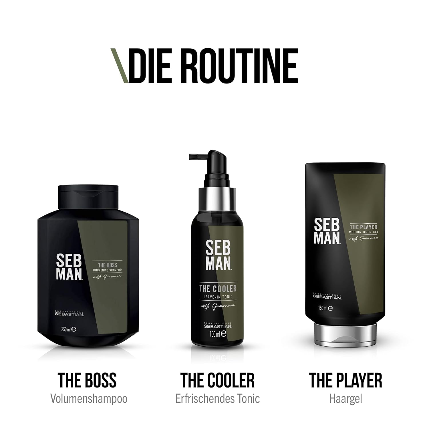 Detalle 2 de SEB MAN The Player – remodellierbares Haargel mit mittelstarkem Halt (150 ml)