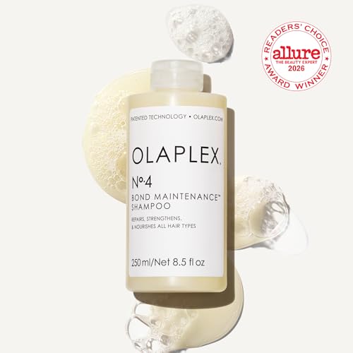 Detalle de OLAPLEX N°.4 Bond Maintenance Shampoo — Strengthening Cleanser for Damaged Hair, 250 mL
