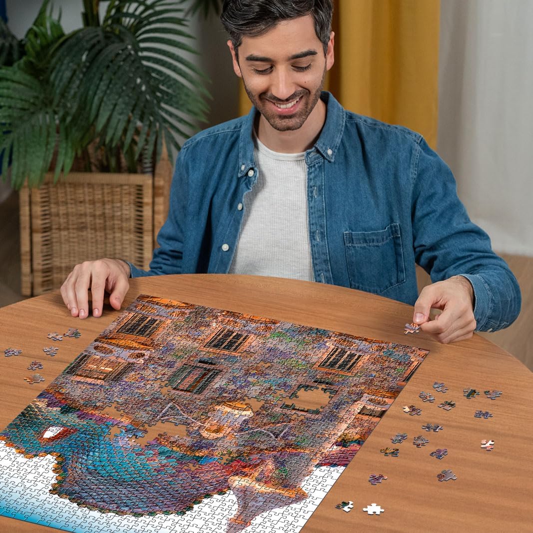 Detalle 2 de Ravensburger Casse-tête 1000 pièces CASA Batlló Gaudí – 70 x 50 cm
