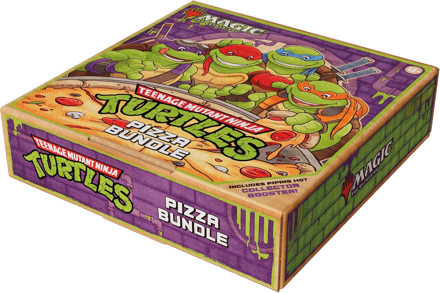 Detalle 2 de Magic: The Gathering | Teenage Mutant Ninja Turtles – Pizza-Bundle (Englische Version)
