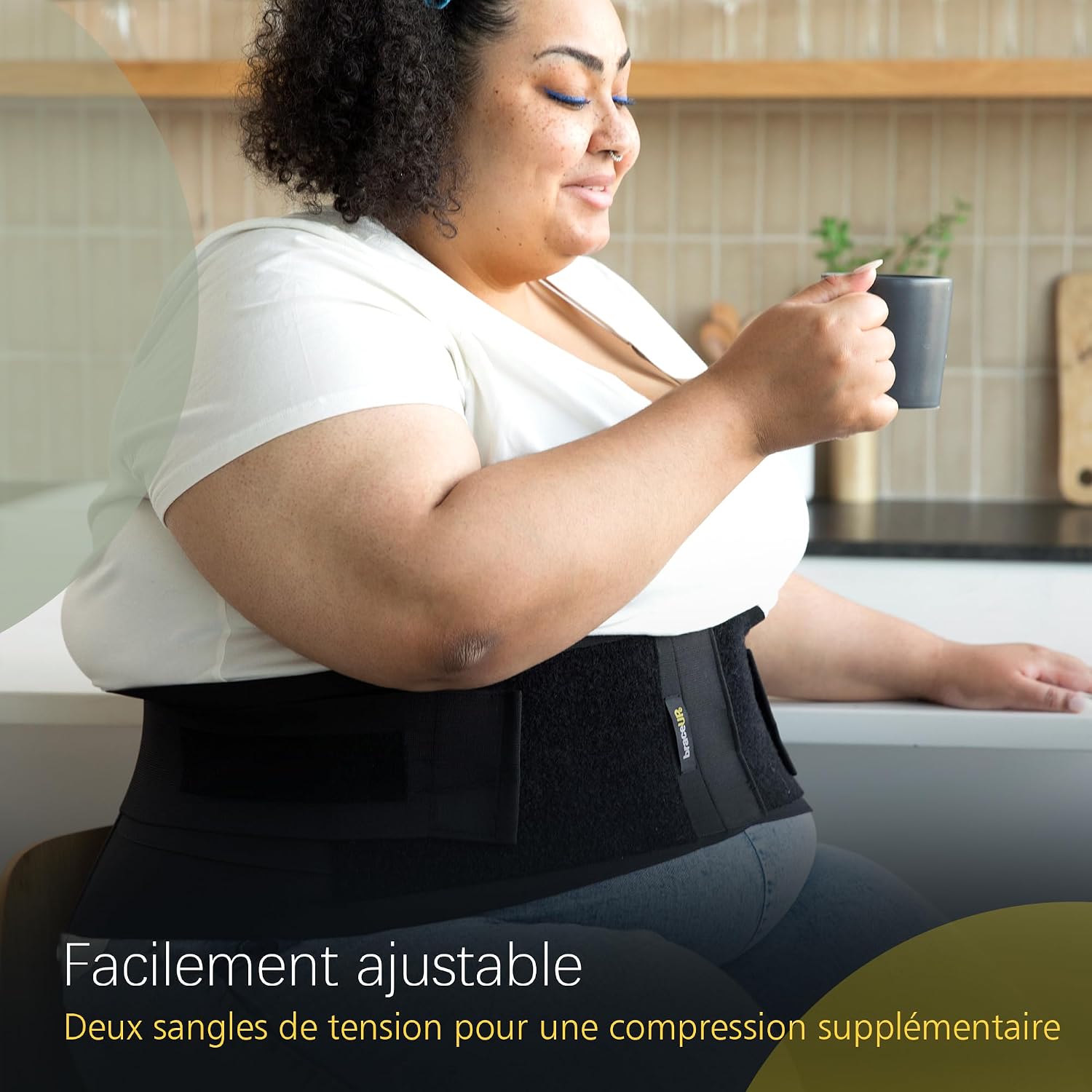 Thumbnail 2 de BraceUP Attelle Dorsale Extra Large 3XL–5XL