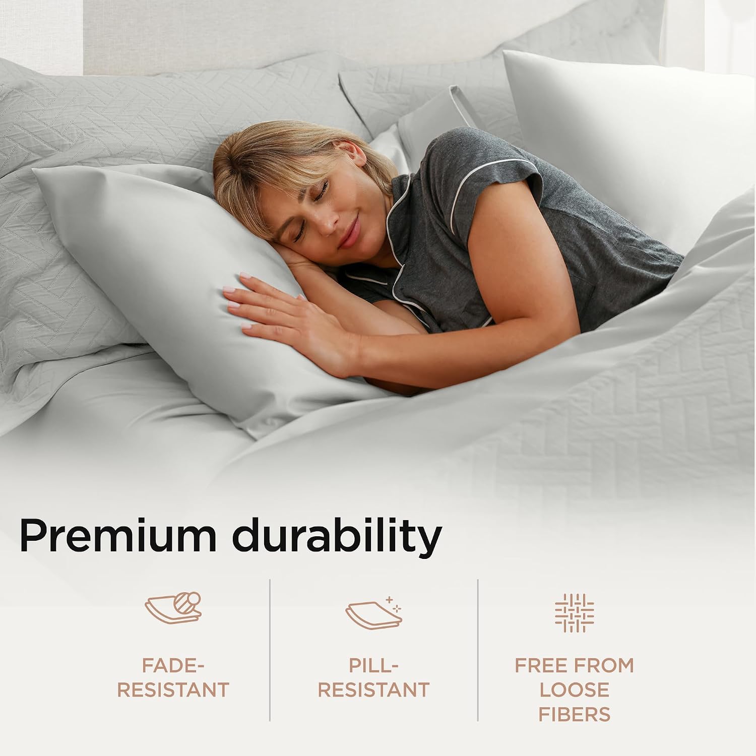 Thumbnail 3 de Threadmill Supima Cotton Sheets, 1200 Thread Count – Cal King 4-Piece Set