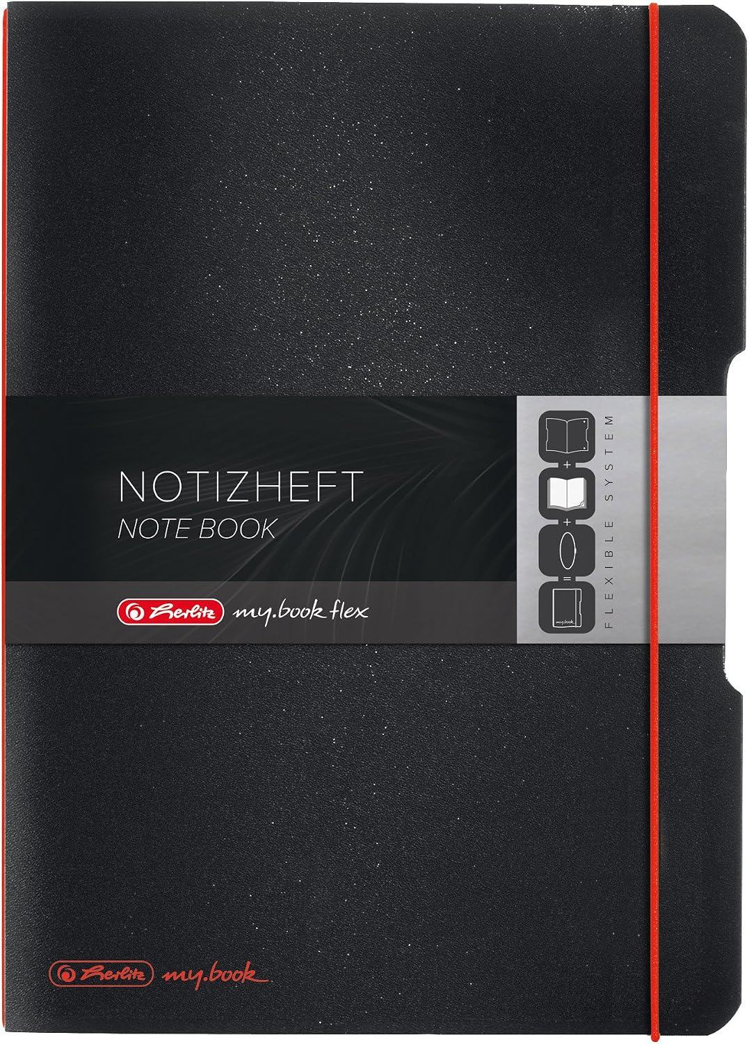 Detalle de Herlitz 11361508 Notizheft A4 80 Blatt