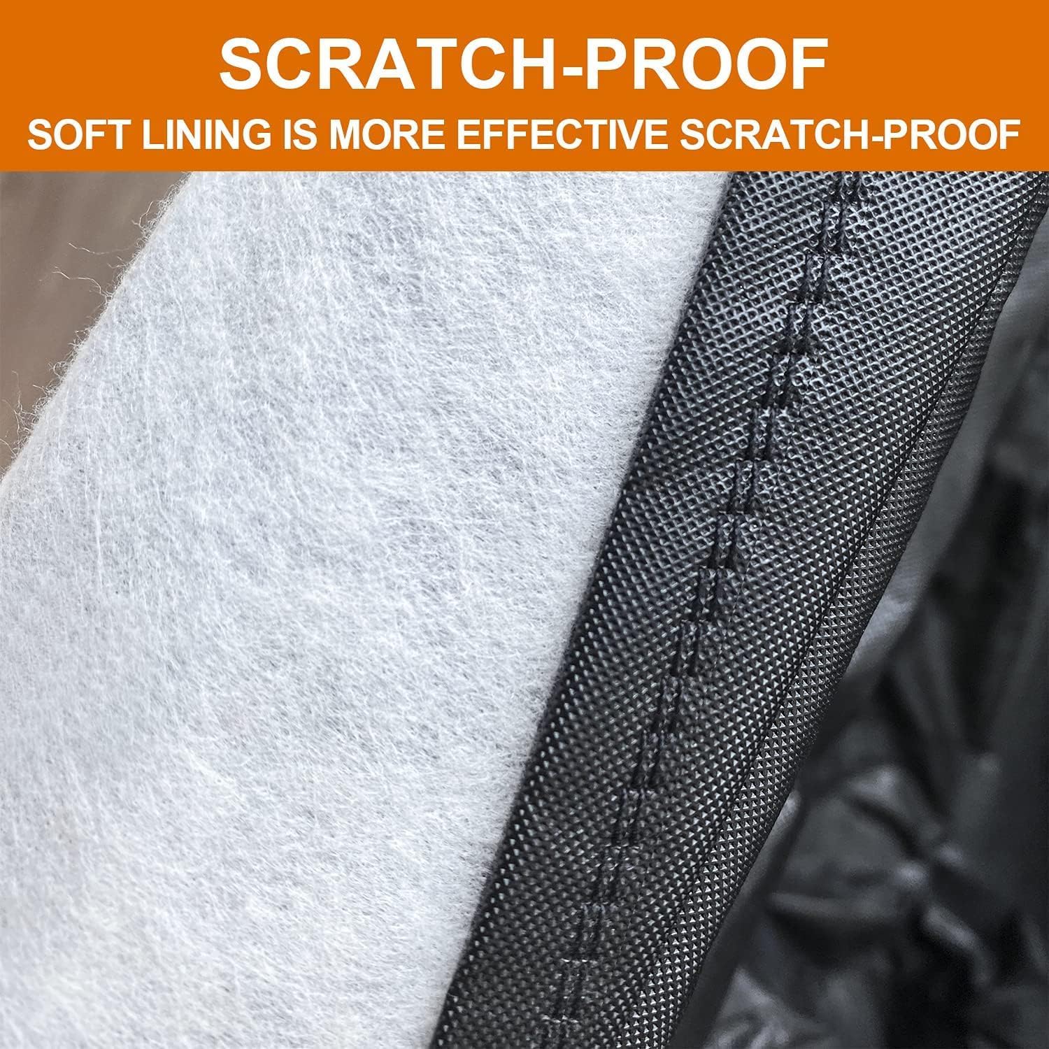 Thumbnail 2 de kayme Full Size Truck Cover Waterproof All Weather (XXXL, fits up to 261 inch) for Large Pickup Trucks