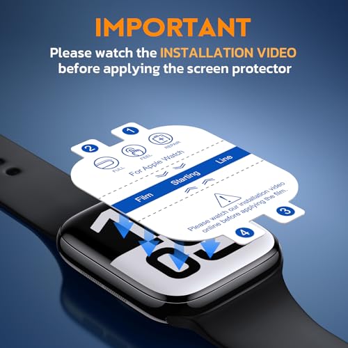 Thumbnail 5 de Misxi Soft TPU Screen Protector for Apple Watch 40mm