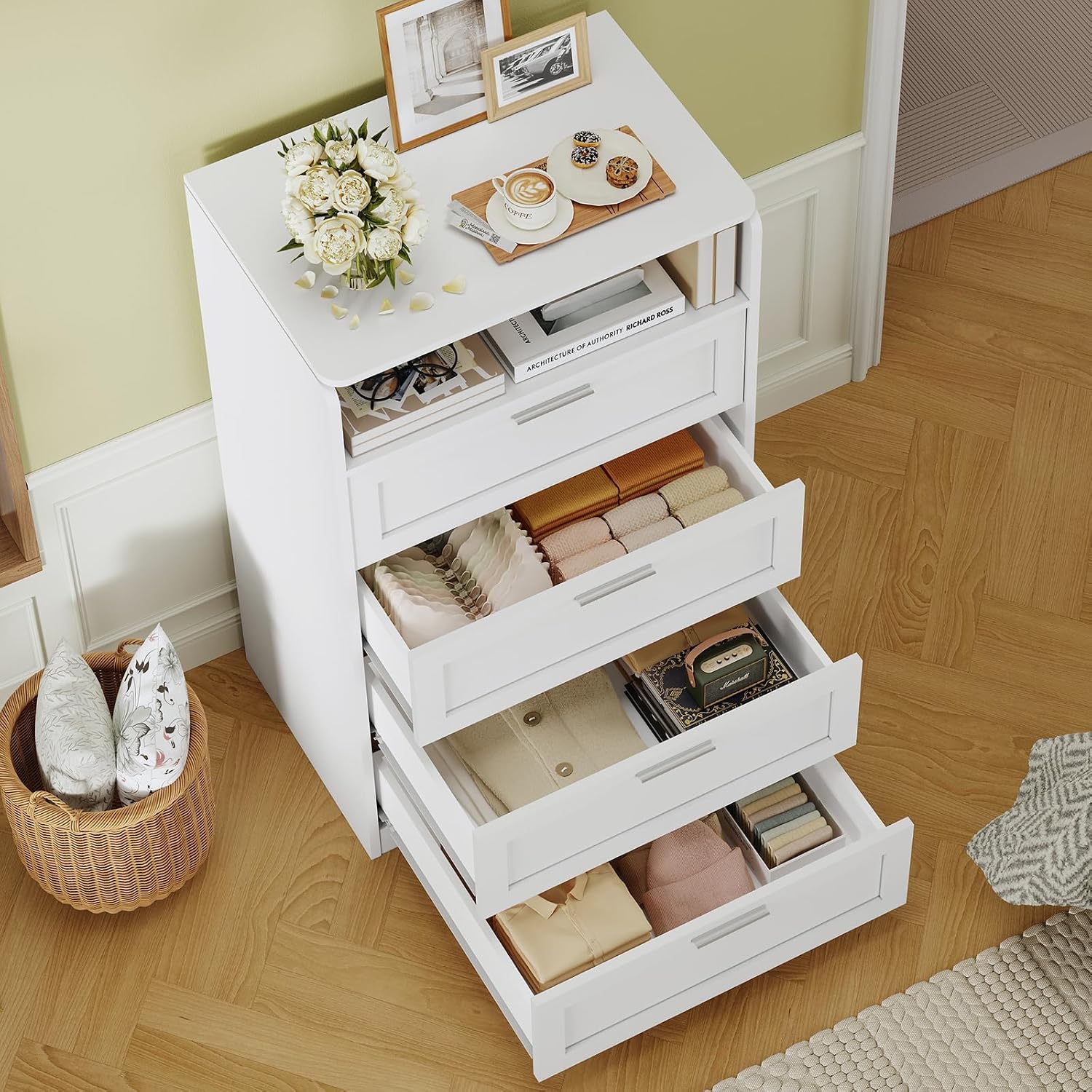 Thumbnail 3 de TEENFON Dresser with 4 Drawers