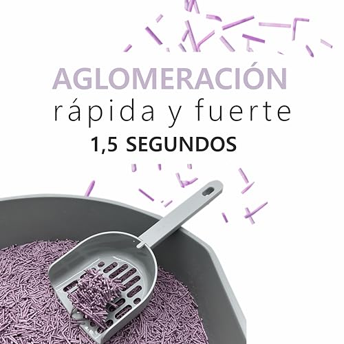 Thumbnail 5 de HAPPY MEOW Arena de Tofu para Gatos (18L/7,5Kg) – Natural, Biodegradable y con Lavanda
