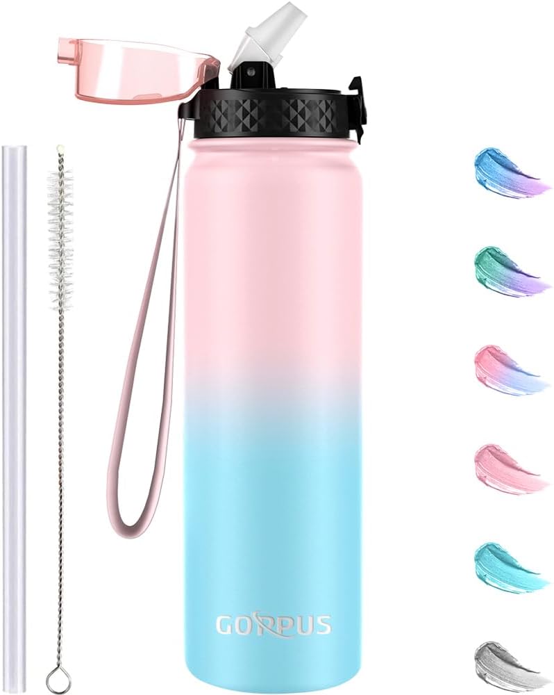 GOPPUS 1L Stainless Water Bottle