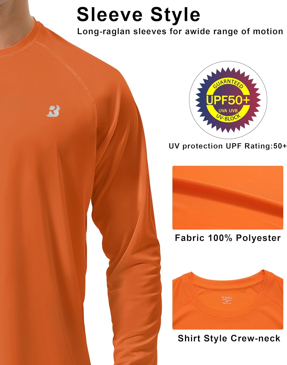 Thumbnail 3 de Roadbox Mens UPF 50+ Sun Protection Shirt