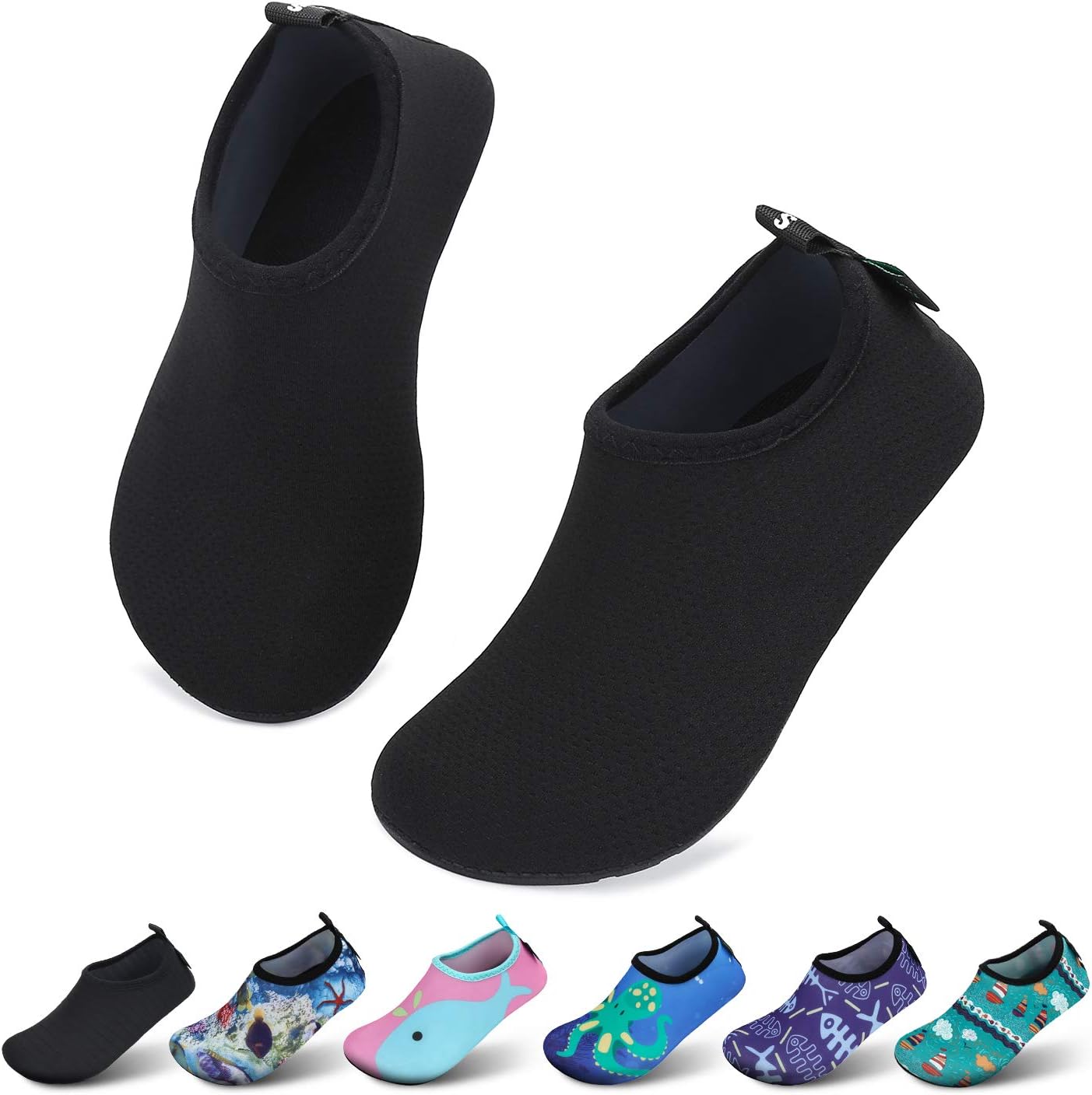 Detalle de SAGUARO Kinder Badeschuhe Mädchen Schwimmschuhe 21–35EU