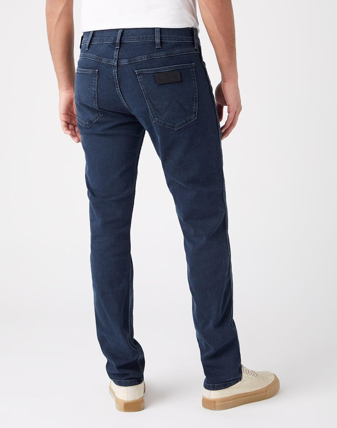 Detalle de Wrangler Herren Jeans Greensboro (Modell 112141197) – Casual, Unterhalb der Taille, Regular/ Straight Fit