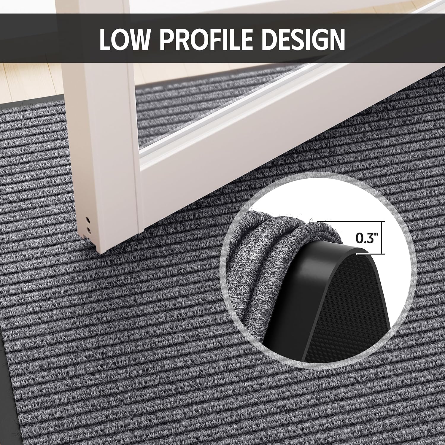 Detalle 2 de EZ2LIVE Front Door Mat 29.5 x 17 in.