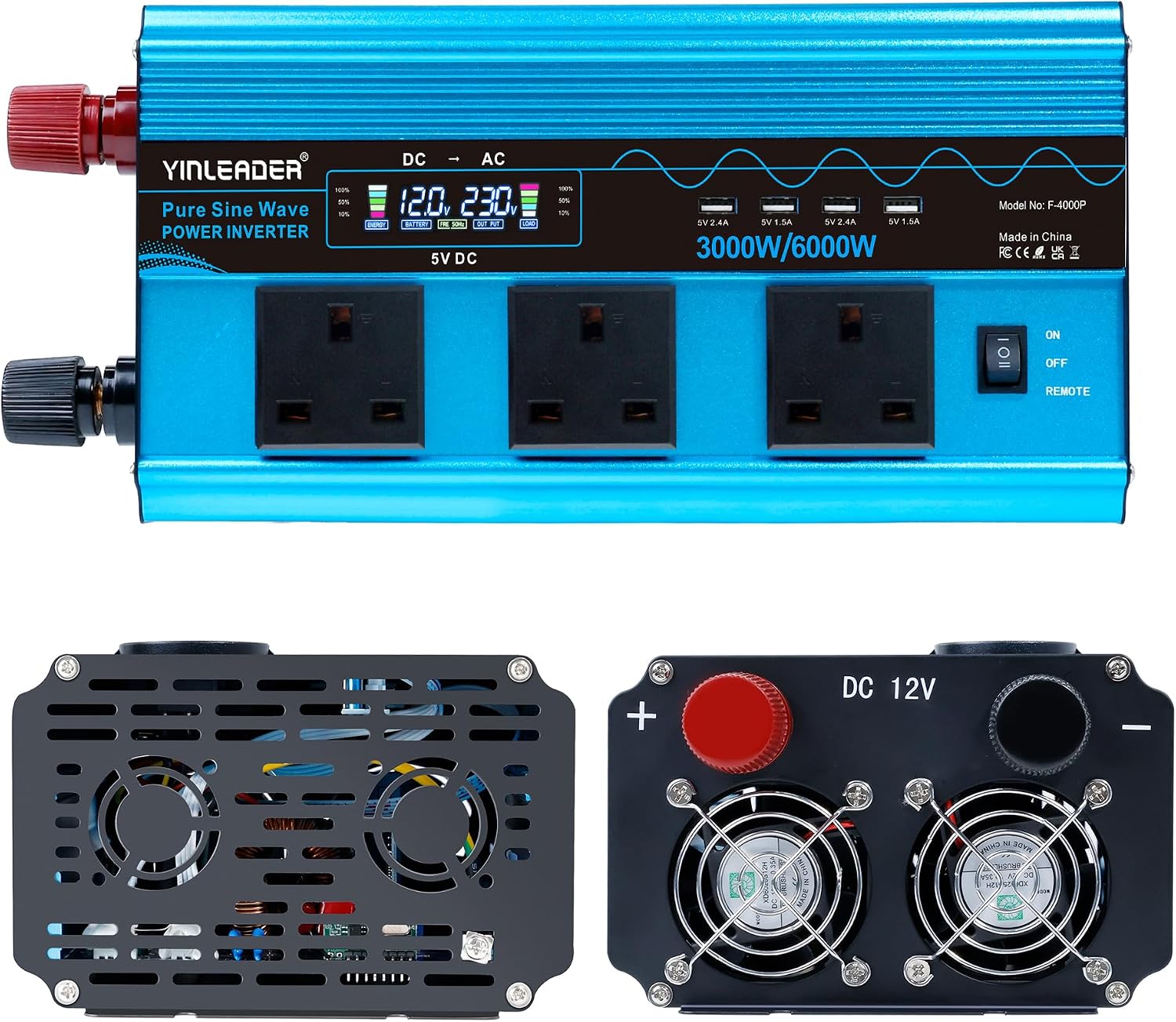 Detalle 2 de Yinleader Pure Sine Wave Inverter 3000W