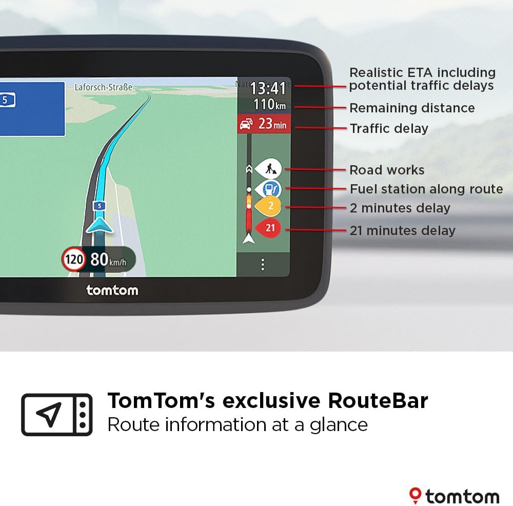 Thumbnail 4 de TomTom GO Advanced 6-inch car sat nav with Traffic and Wi‑Fi updates