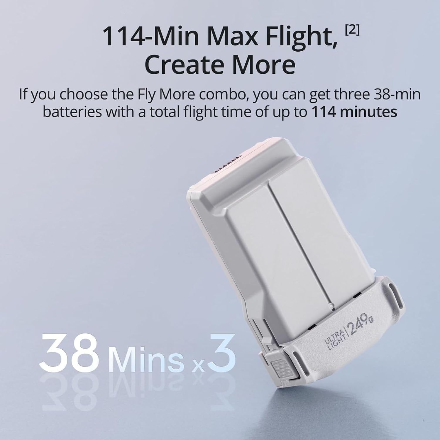 Detalle de DJI Mini 3 Fly More Combo With DJI RC (3 Batteries) Review