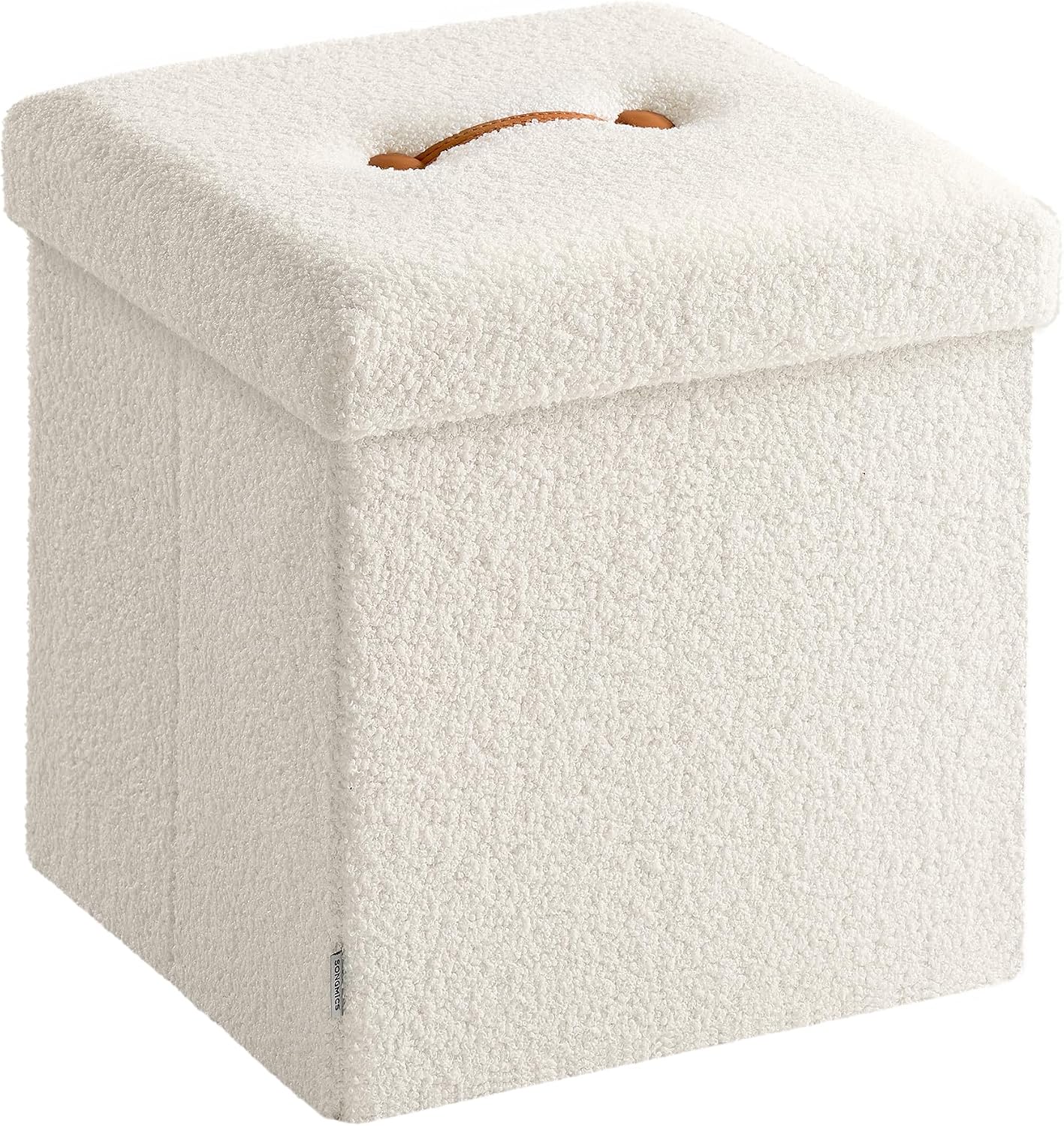 Detalle de SONGMICS Folding Storage Ottoman 15 x 15 x 15 Inches