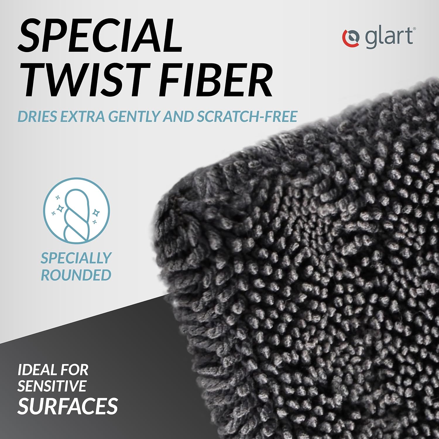 Thumbnail 3 de Glart Twist Car Drying Cloth XXL – Premium 60x40cm Microfiber Towel