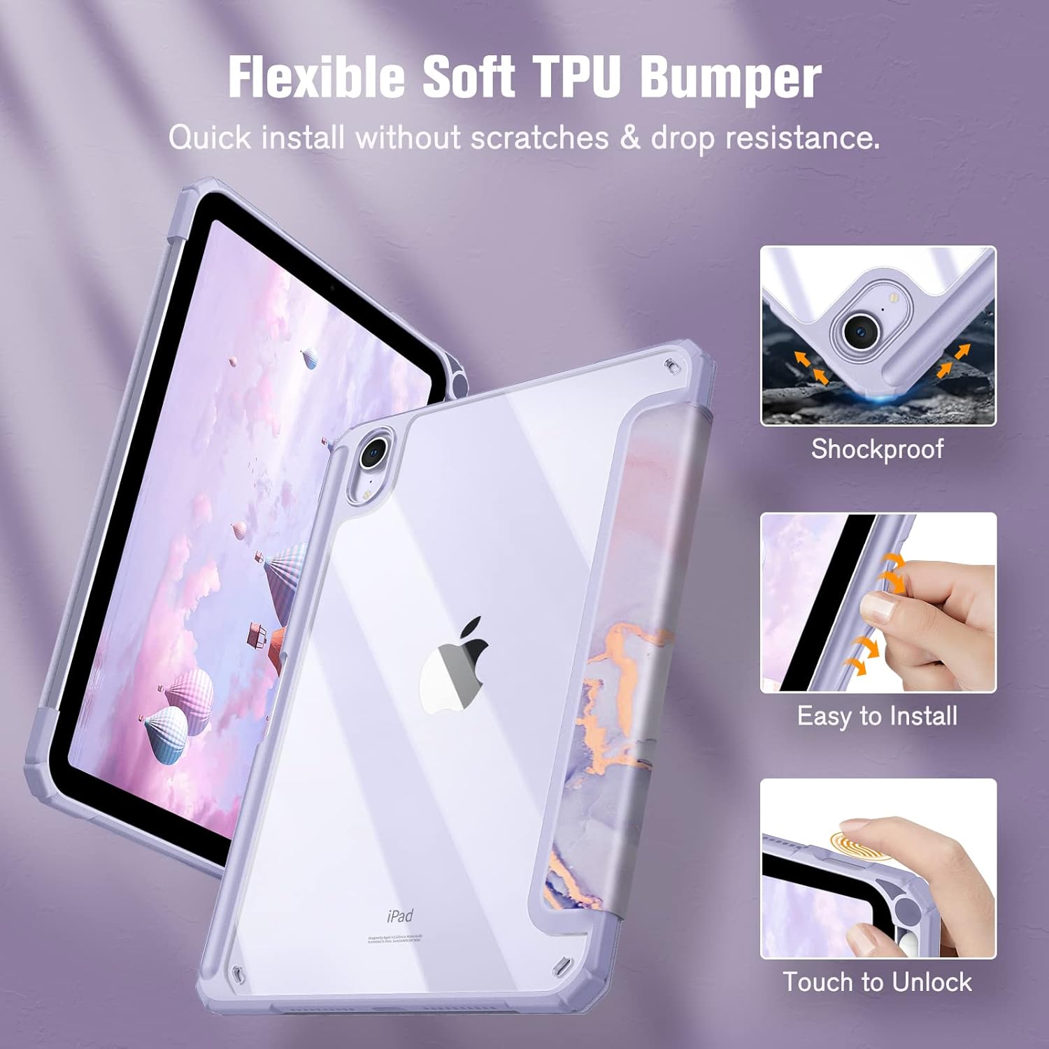 Thumbnail 3 de FINTIE Hybrid Case for iPad Mini 7