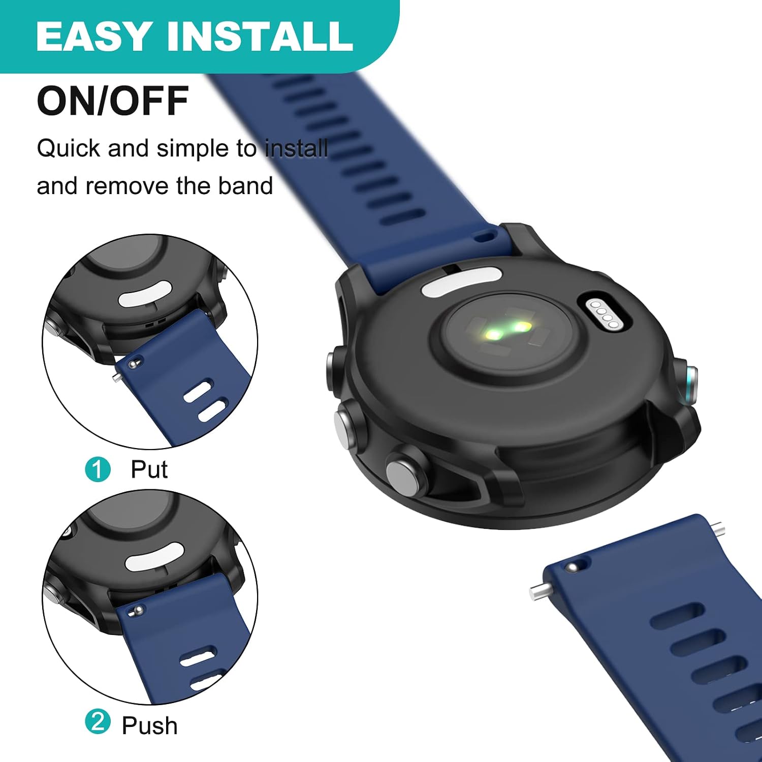 Thumbnail 5 de OVERSTEP 20mm Garmin Venu 2 Plus strap