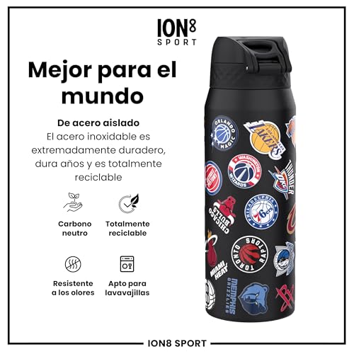 Thumbnail 4 de ion8 NBA Equipos Múltiples Botella térmica 750 ml 🥤