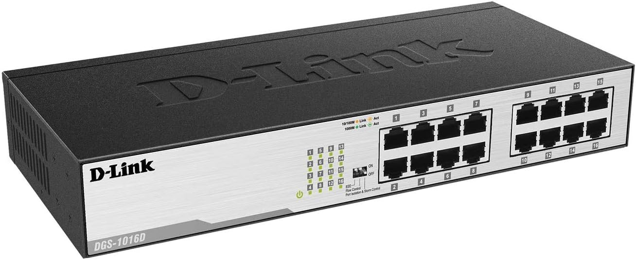 Thumbnail 4 de D-Link DGS-1016D 16-Port Gigabit Switch