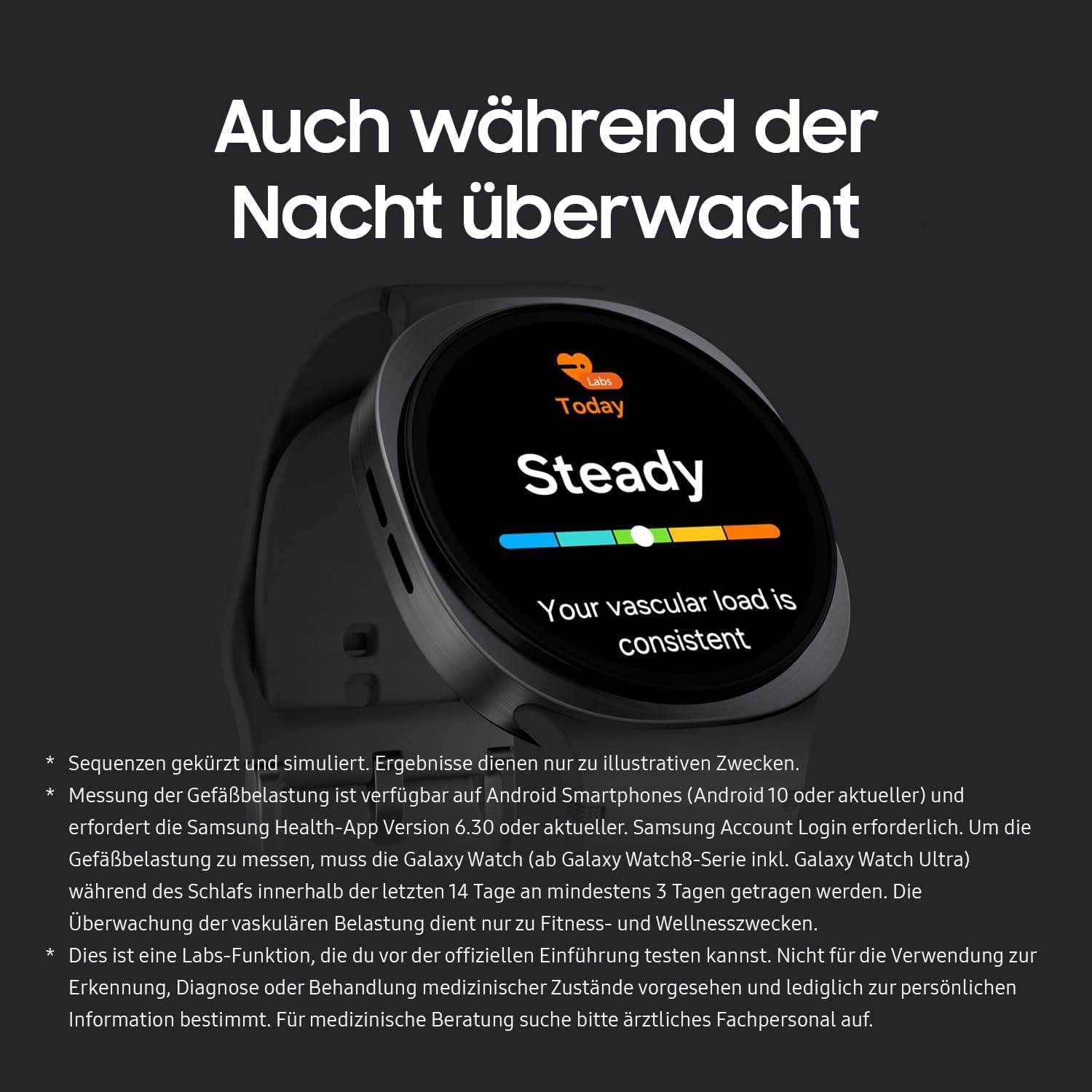 Thumbnail 6 de Samsung Galaxy Watch8 Smartwatch mit Galaxy AI: Fitness-, Schlaf- und Wellness-Coach