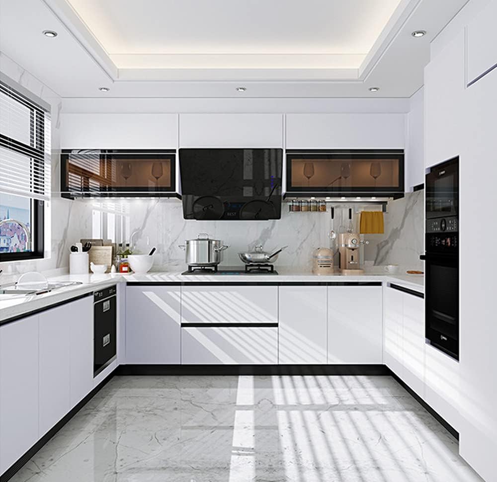 Thumbnail 4 de White Self Adhesive Wallpaper 40cm x 10m