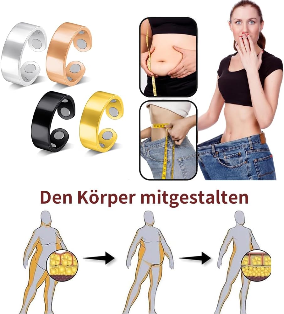Thumbnail 3 de THALASIENE Vitalring – 4er Set Magnetring zur Balance von Schlaf, Stress und Wechseljahren