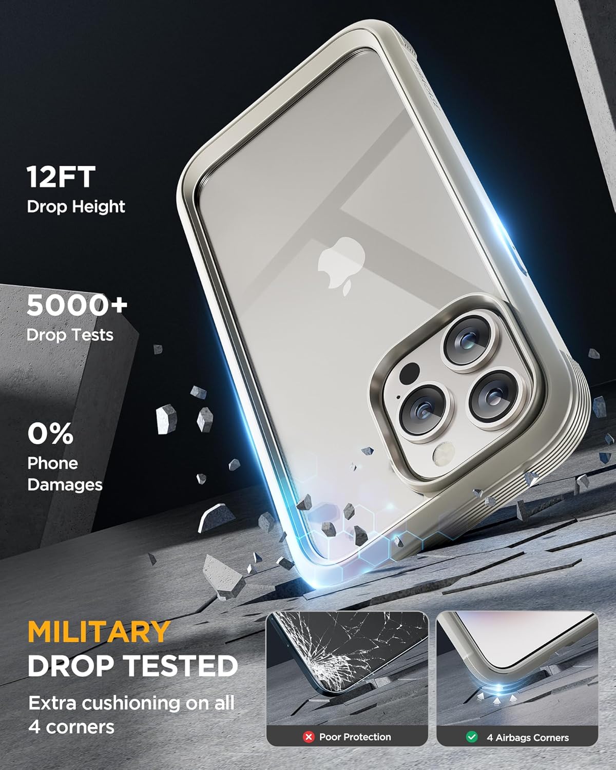 Thumbnail 2 de Miracase iPhone 15 Pro Max case 6.7-inch
