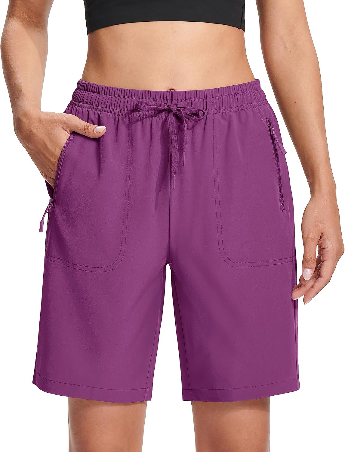 Detalle de MAGCOMSEN Women's Hiking Shorts 8-inch