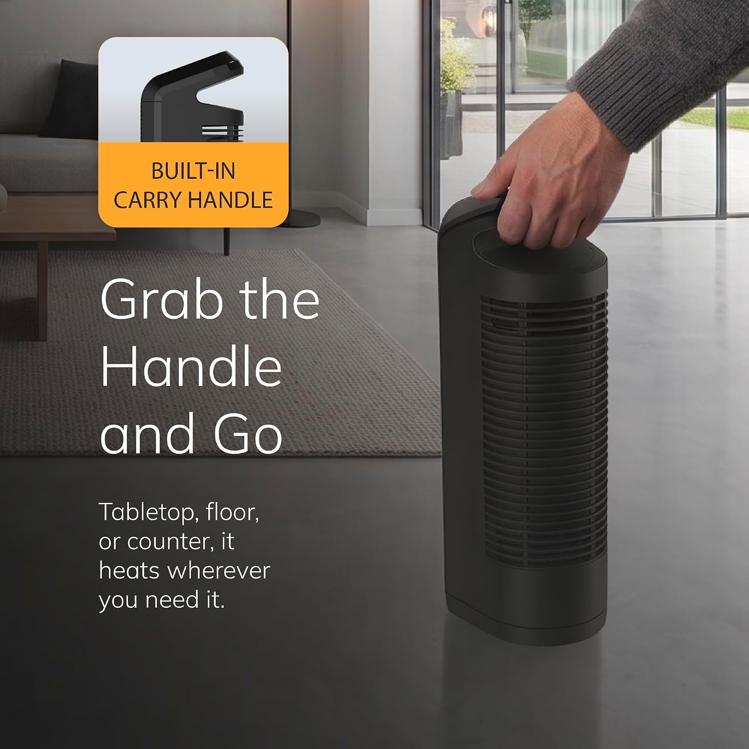 Thumbnail 5 de Lasko Ceramic Oscillating Heater 1500W ⚡