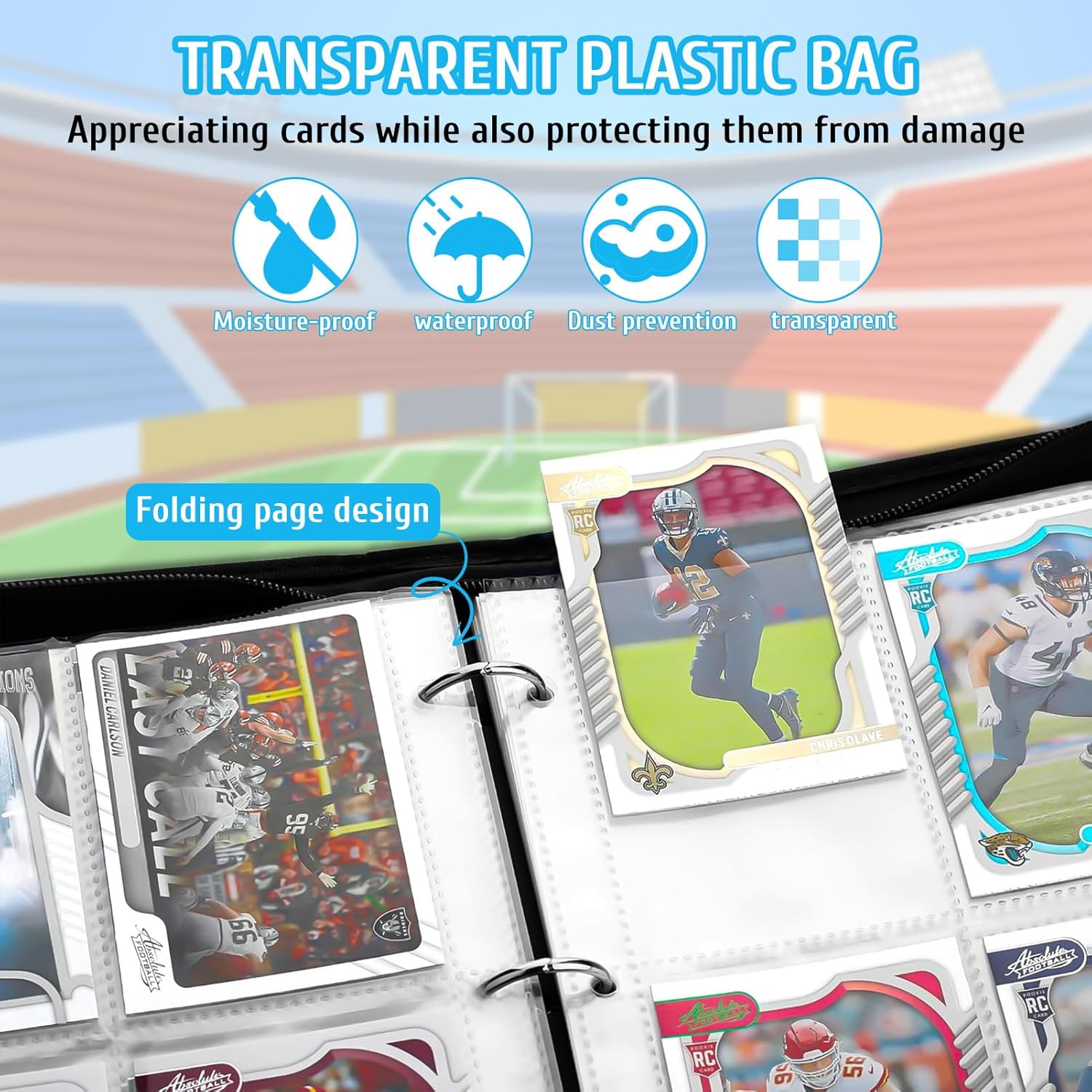 Thumbnail 3 de Sammelkarten Album 50 Seiten für 400 Karten 📚