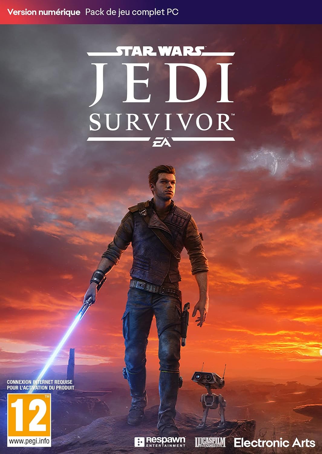 Detalle de Star Wars Jedi: Survivor Standard — Téléchargement PC (Code Origin)