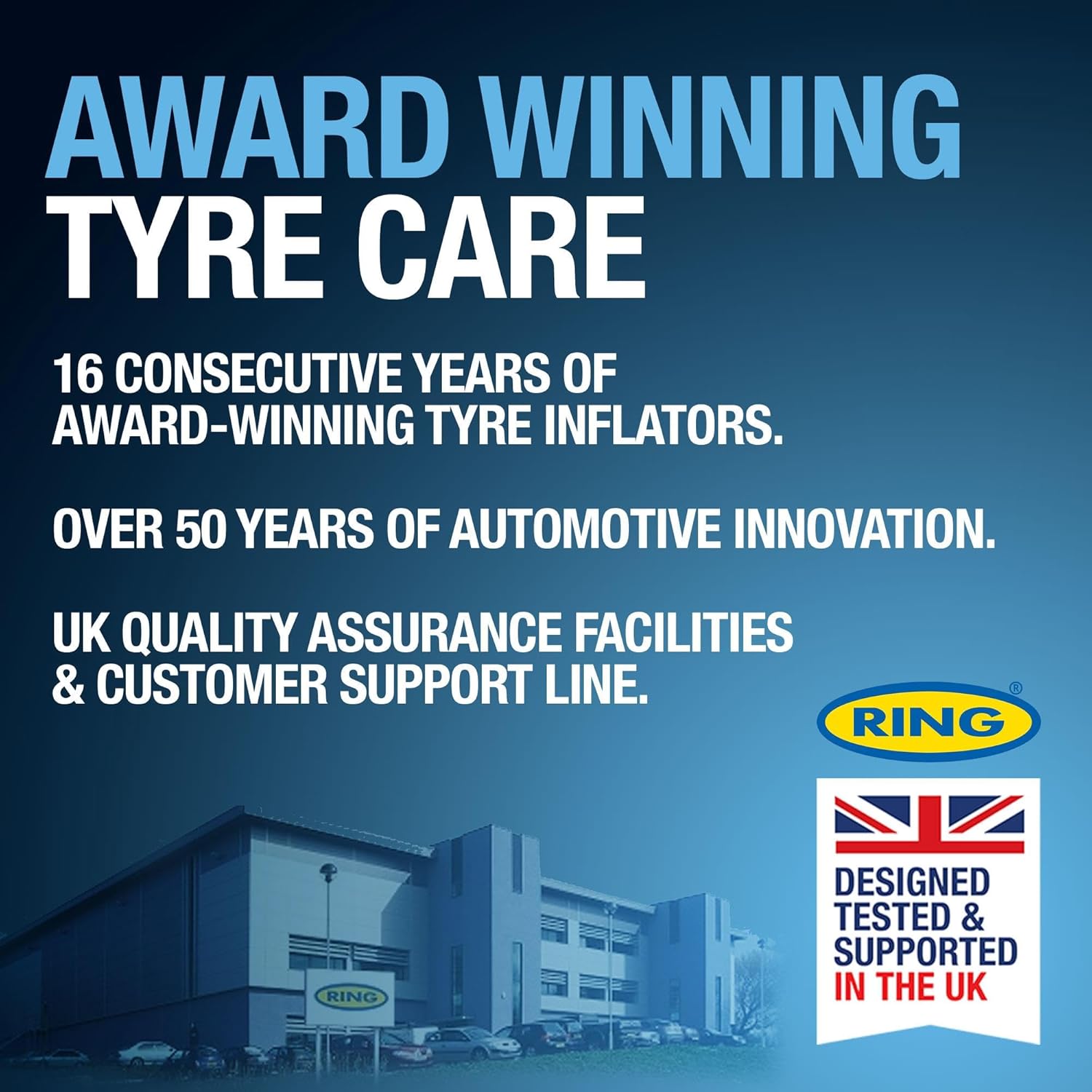 Thumbnail 6 de RING ULTRAINFLATE 20 Digital Tyre Inflator Air Compressor