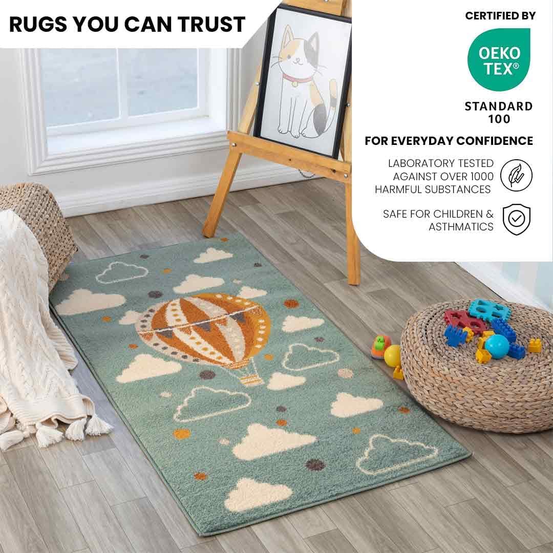 Thumbnail 2 de Livabliss Hot Air Balloon Rug 80x150 cm