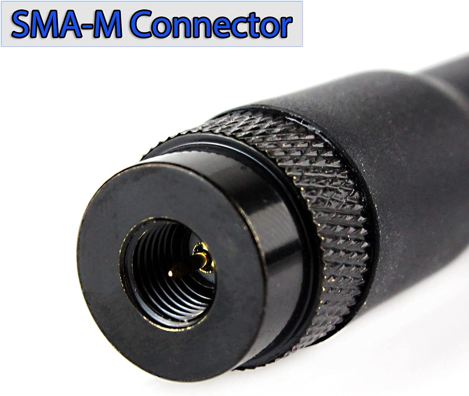Detalle de Retevis RT20 dual band antenna 6.5 cm 📡