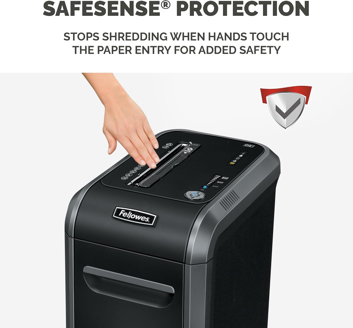 Detalle de Fellowes 99Ci 18 Sheet Cross Cut Paper Shredder (DIN P4) for Office Use