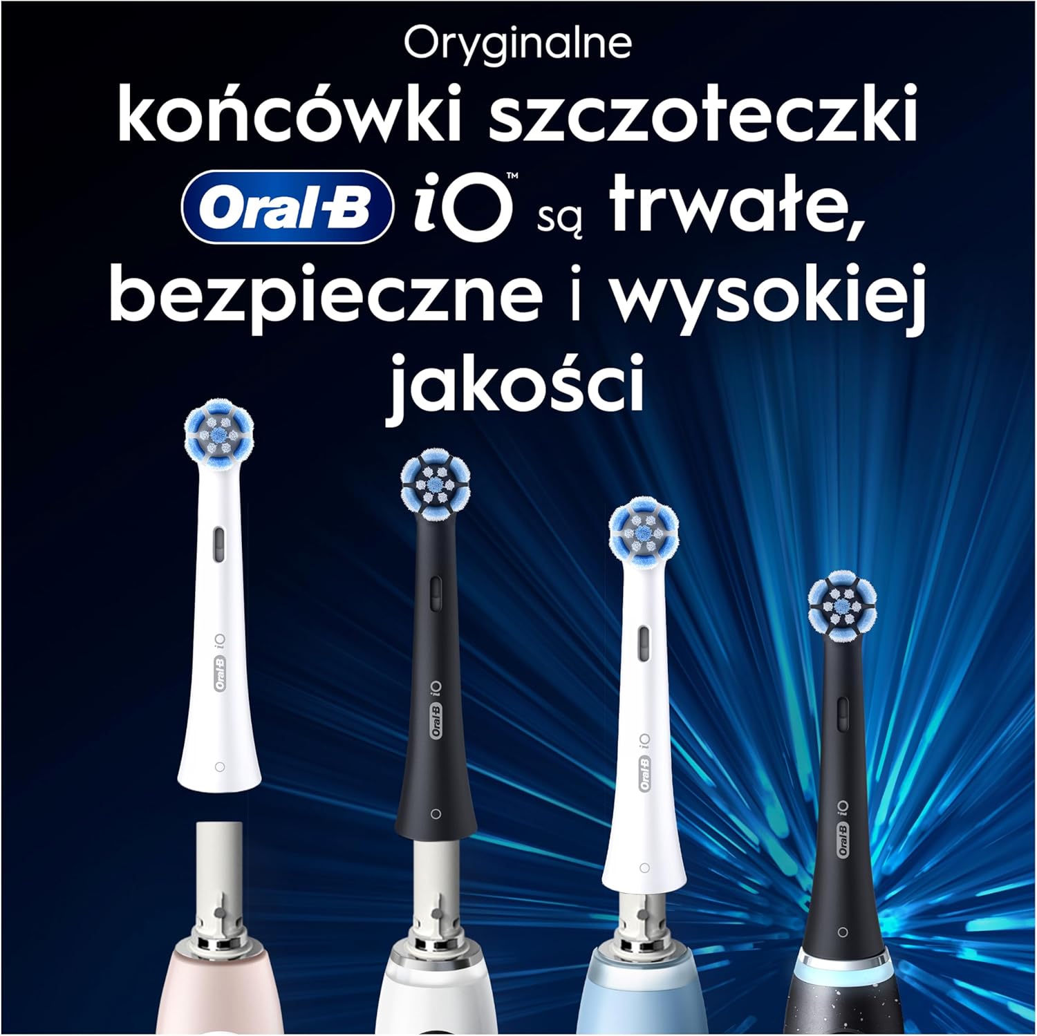 Thumbnail 6 de Oral-B iO Sanfte Reinigung Aufsteckbürsten – 8 Stück (Original) für empfindliches Zahnfleisch & Zähne