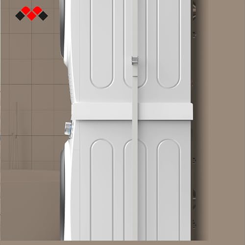 Thumbnail 7 de Meliconi Torre Basic L60: Kit de soporte lavadora-secadora premontado, capacidad 250 kg, blanco